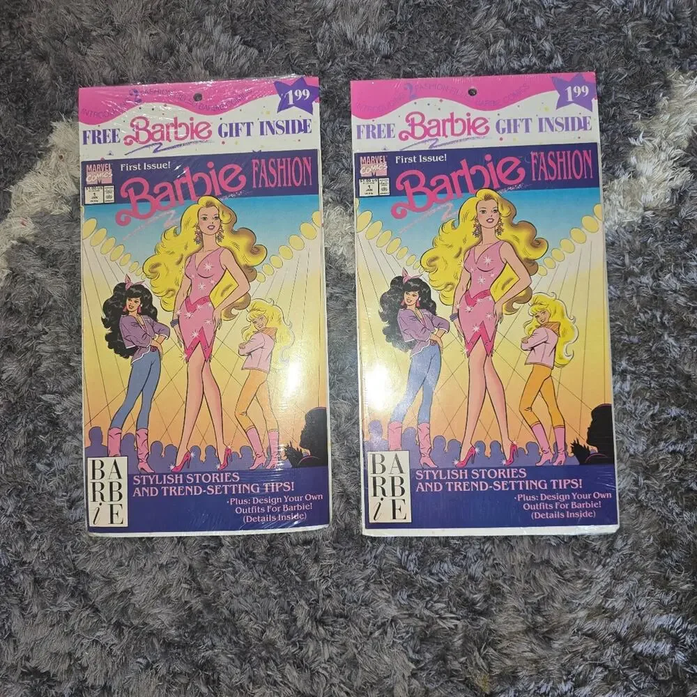 Bundle of 2 Vintage Barbie Comics The Fabulous first issue of Barbie
